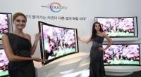 Samsung lanzó su primer televisor curvo con pantalla OLED