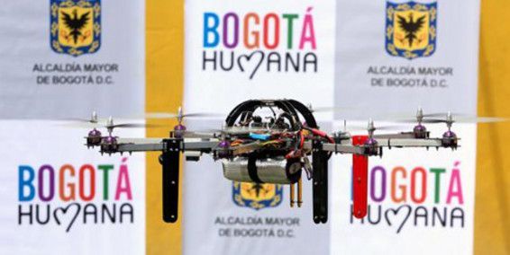 Bogotá incorporaría drones a su sistema de seguridad