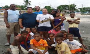 Panamá tortugas Carey