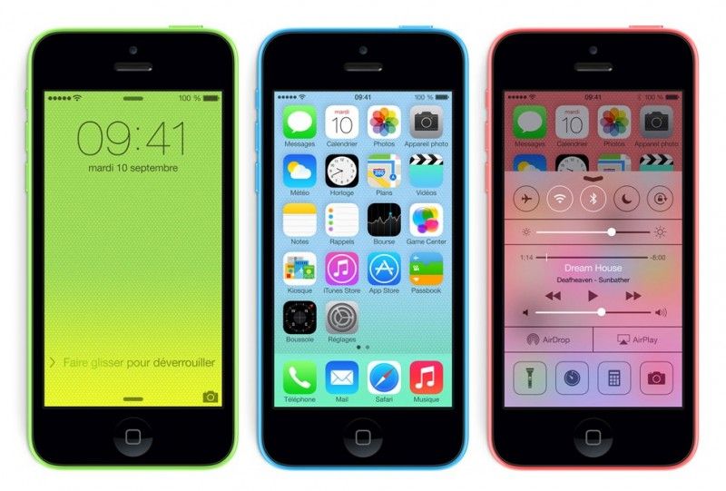 Precios disponibles para el iPhone 5c y el iPhone 5s libres
