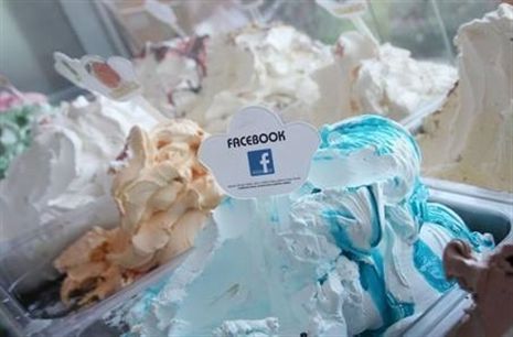 Una heladería croata crea un helado sabor Facebook