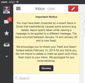 Gmail-bug