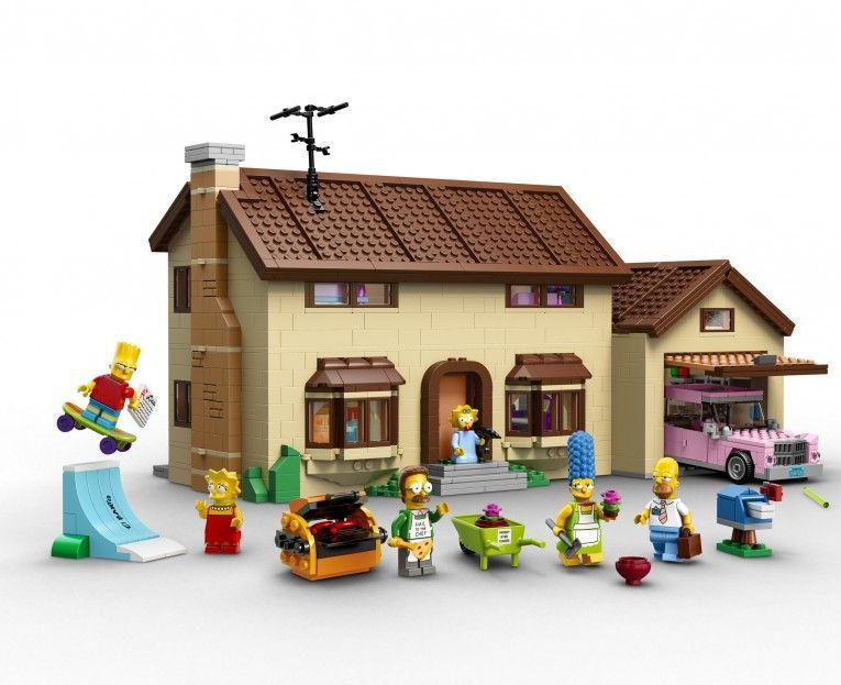 LEGO lanza set de casa y personajes de Los Simpsons