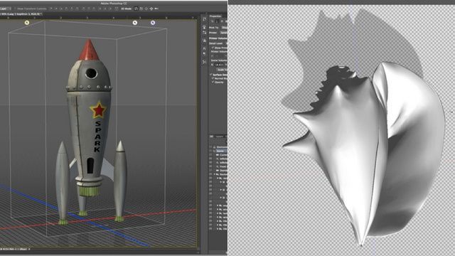 Photoshop añade soporte para archivos de impresión 3D