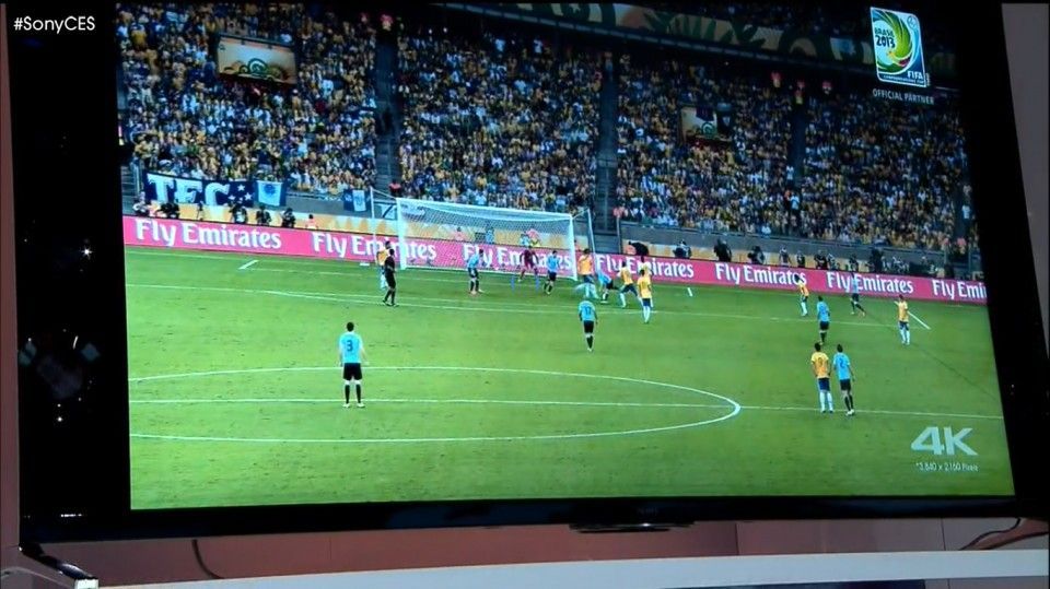Sony grabará el Mundial de Fútbol de Brasil en 4K