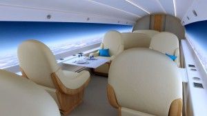 Spike Aerospace está construyendo un jet supersónico en el que planea reemplazar las ventanas con pantallas insertadas en los muros de la aeronave