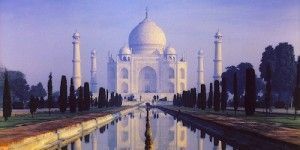 taj mahal street view