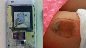 Un Samsung Galaxy S2 explota en el bolsillo de una niña y le provoca quemaduras