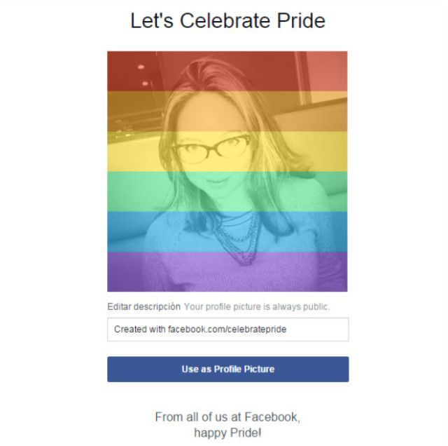 Celebrate Pride Facebook
