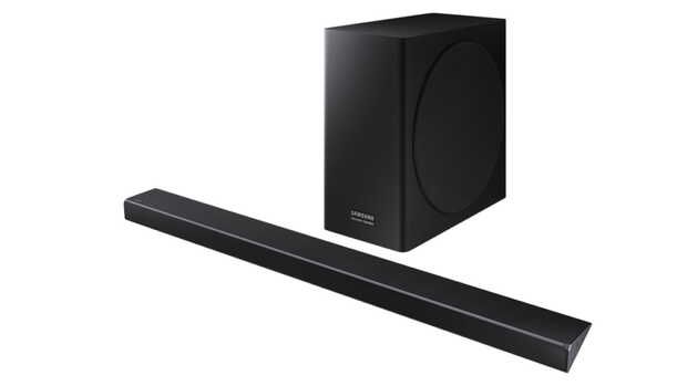 Barras de sonido de la serie Q de Samsung optimizadas para televisores QLED