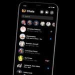 Facebook Messenger modo oscuro