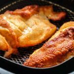 Pollo frito Air fryer freidora sin aceite