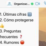 Únete aquí al canal oficial de la OMS en WhastApp ya disponible en español