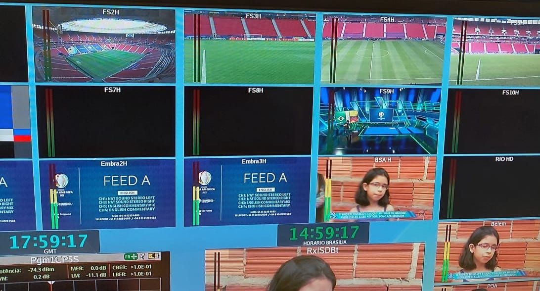 LiveU domina la cancha de la Copa America en Brasil