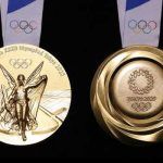 Tokio 2020: reciclan 80 toneladas de pequeños aparatos electrónicos para producir las medallas olímpicas y paralímpicas