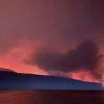 Sorprendentes imágenes de la erupción volcánica en la isla de La Palma en Canarias