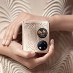 Huawei presentó el P50 Pocket plegable al estilo Galaxy Z Flip3 con pantalla frontal redonda