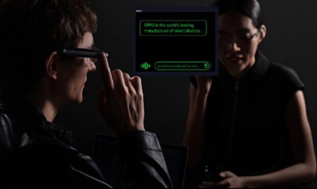 Monóculo de Realidad Asistida OPPO Air Glass ofrece traducción en vivo y navegación paso a paso