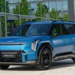 SUV eléctrico Kia EV9 gana la categoría de lujo en los premios al auto alemán del año 2024
