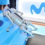 Movistar presentó robot conectado con 5G en la Fitelven