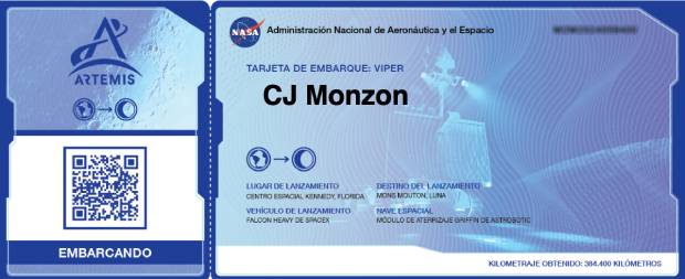 La NASA te invita como pasajero virtual rumbo a la Luna con VIPER