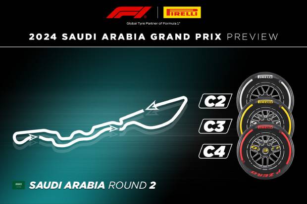 Fórmula 1: Llegan los compuestos de gama media para el GP de Arabia Saudí