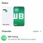WhatsApp prepara nueva interfaz para la Bandeja de Estados y Lista Vertical de Canales Recomendados