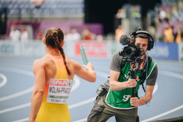 Actua Sport amplía la producción en vivo con LiveU para cobertura récord de los campeonatos europeos de atletismo