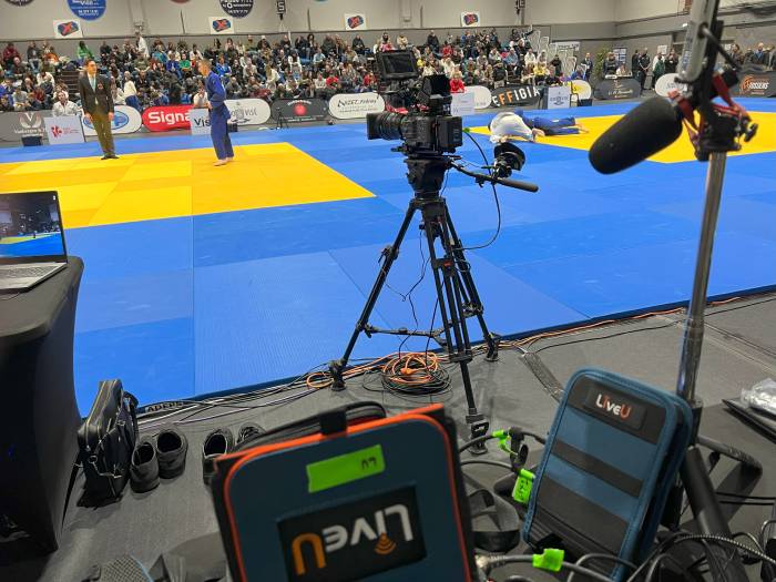 LiveU y Orange Belgium presentaron prueba de concepto de producción en la nube 5G, lo que permitió llevar la Competición Internacional Belga de Judo en vivo a audiencias de toda Europa