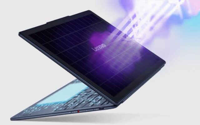 The Lenovo Yoga Solar PC Concept