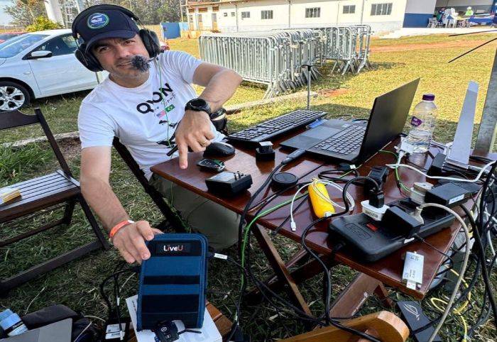 Con LiveU Solo PRO, Eduardo Gorio lleva los shows aéreos a nuevas alturas en 4K