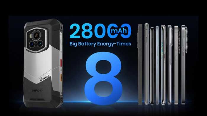 FOSSiBOT F107 Pro: ¡Primer teléfono resistente del mundo con Starlight Night