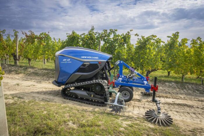 Robots autónomos para viñedos y huertos: New Holland apuesta por una agricultura más eficiente y sostenible