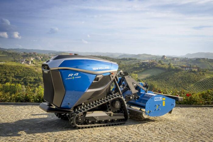 Robots autónomos para viñedos y huertos: New Holland apuesta por una agricultura más eficiente y sostenible