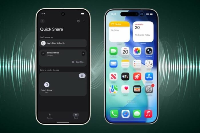 Google rompe barreras: los Pixel 10 ya pueden usar AirDrop con iPhones a través de Quick Share