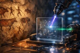 De las cavernas al vidrio: Microsoft desarrolla almacenamiento de datos que puede durar 10.000 años