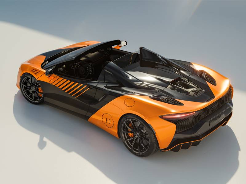 McLaren celebra su décimo título de Constructores de Fórmula 1 con edición ultra limitada del Artura Spider