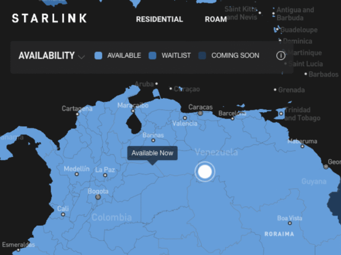 Starlink disponible oficialmente en Venezuela: internet satelital llega con planes comerciales tras apertura del servicio
