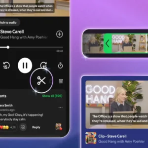 Spotify ahora deja recortar y compartir fragmentos de podcasts: así funciona la nueva herramienta Clips