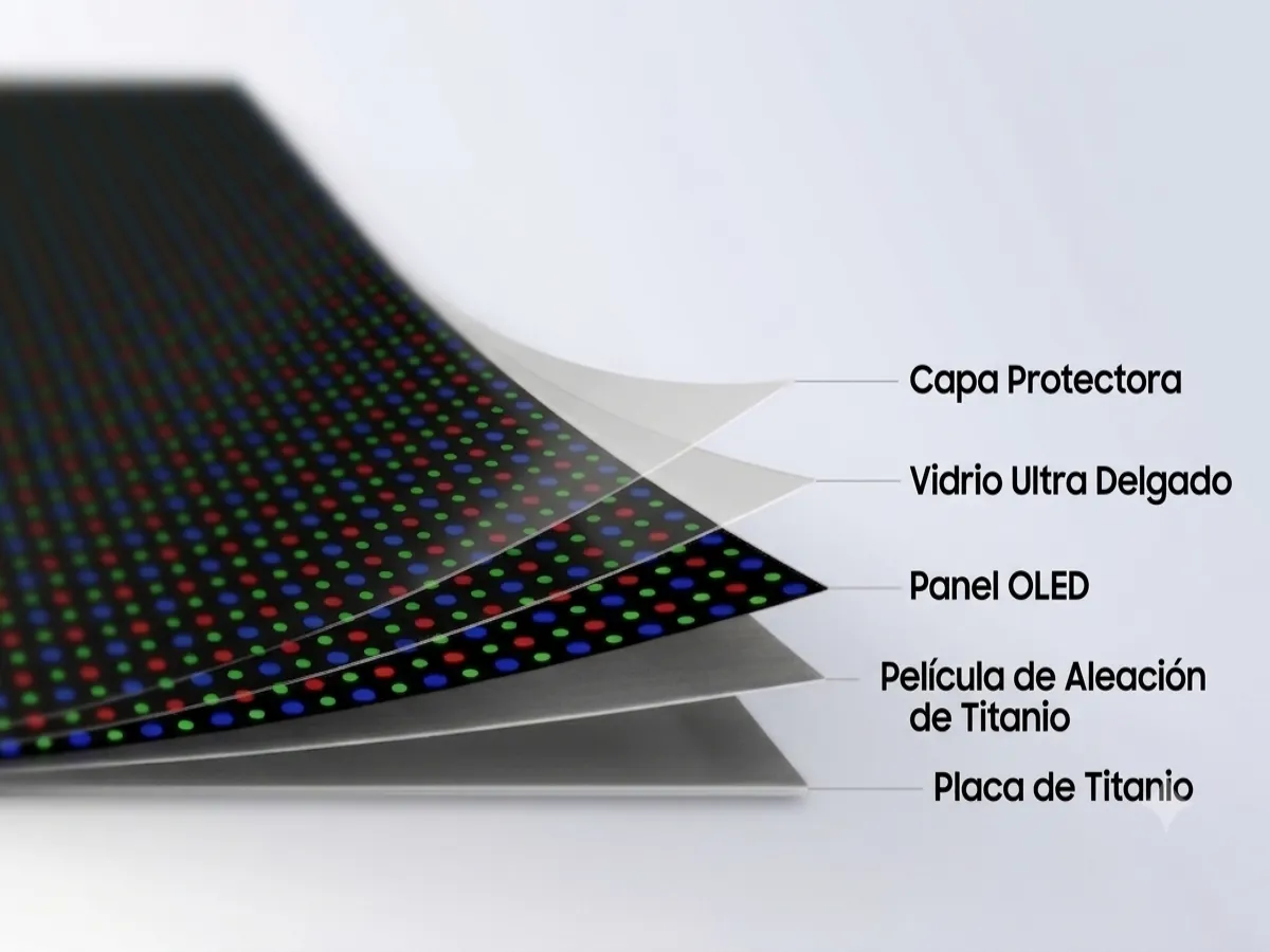 Samsung Flex Titanium: la tecnología que promete acabar con el pliegue en las pantallas plegables