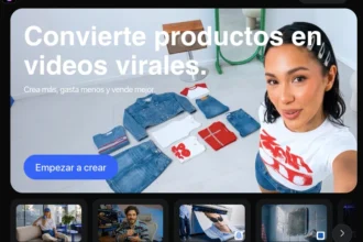 Vmake Labs AI review en Español: genera videos UGC, mejora calidad y elimina marcas de agua con IA