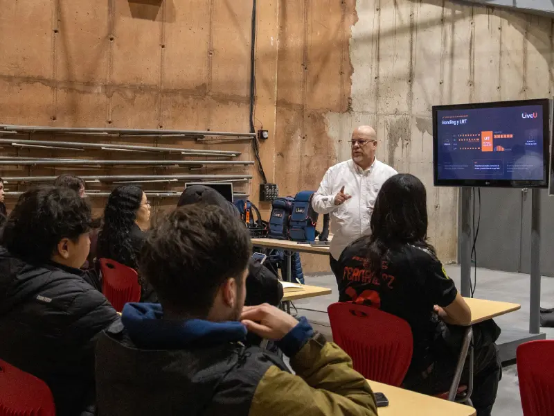 LiveU lleva su tecnología de transmisión en vivo a las aulas: así forma a los profesionales audiovisuales del futuro