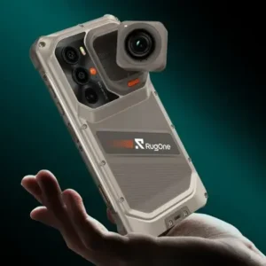 RugOne Xsnap 7 Pro: el móvil resistente que esconde una cámara de acción desmontable