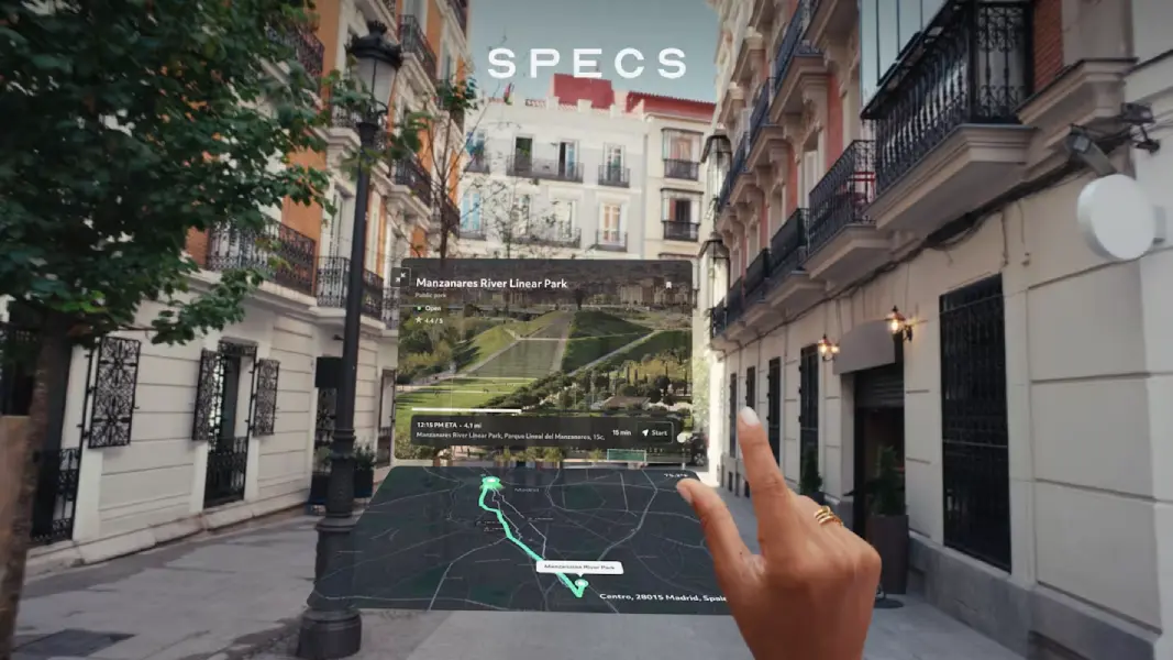 Snap Specs: así son los nuevos lentes de realidad aumentada que quieren reemplazar al móvil