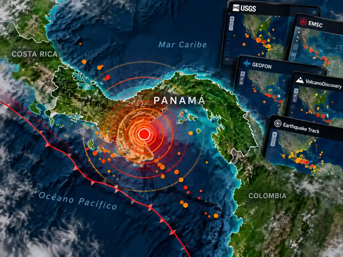 Terremoto en Panamá: 5 mapas gratuitos para ver dónde está temblando en tiempo real